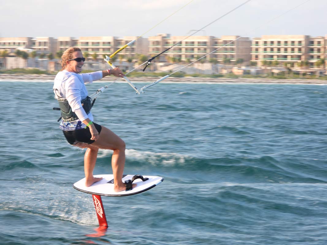 Holbox kiteboarding team in Circuito Copa Aaron Saenz