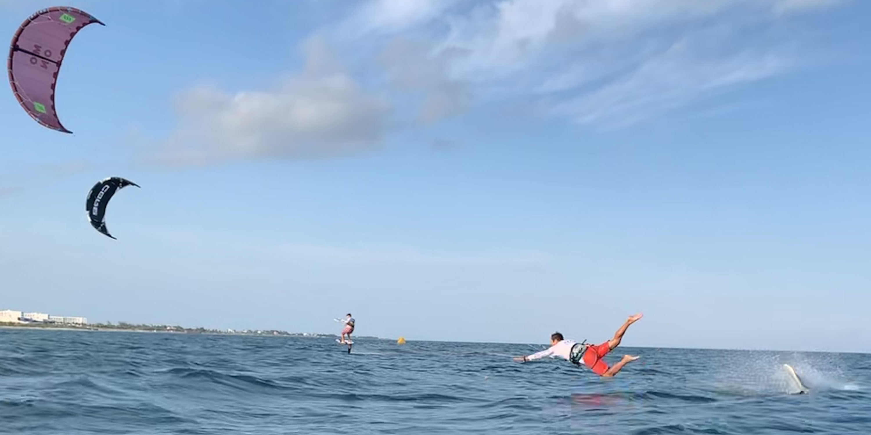 Holbox kiteboarding team in Circuito Copa Aaron Saenz